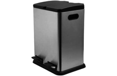 Addis 40 Litre 2 Compartment Recycling Bin. Addis 40 Litre 2 Compartment Recycling Bin.